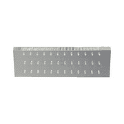 Palmero 1516B-LA 36 Hole Latch Type Bur Block Clear Plexiglass 5" X 2" X 0.5"