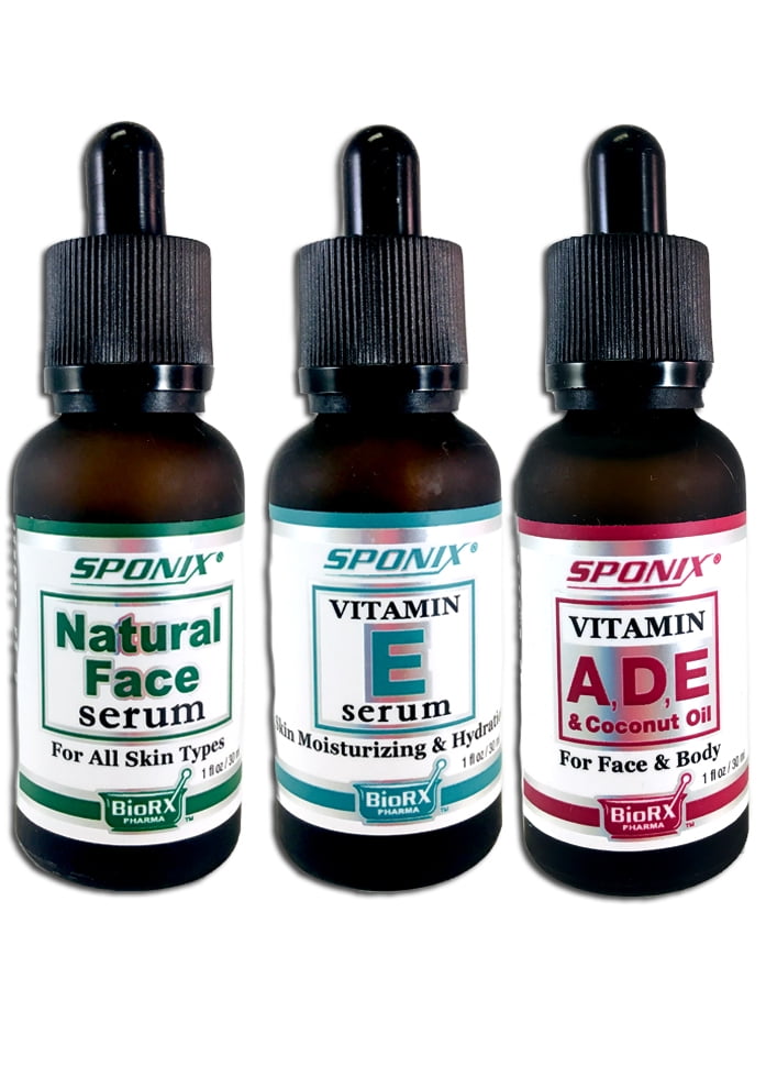 Vitamin Oil Set Best 3 Serums Vitamin E Face Serum And Vitamin