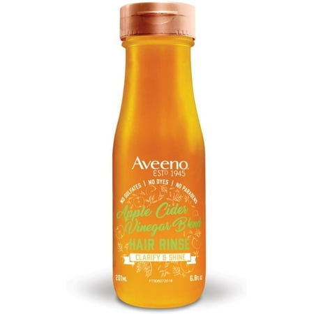 2 Pack - Aveeno Apple Cider Vinegar In-Shower Hair Rinse 6.8