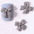 thumbnail image 3 of Abalorios de uñas con lazo 3D para resina acrílica, diseño de arte de uñas con reverso plano Jormftte CPB-DE-LYY199-6, 3 of 5