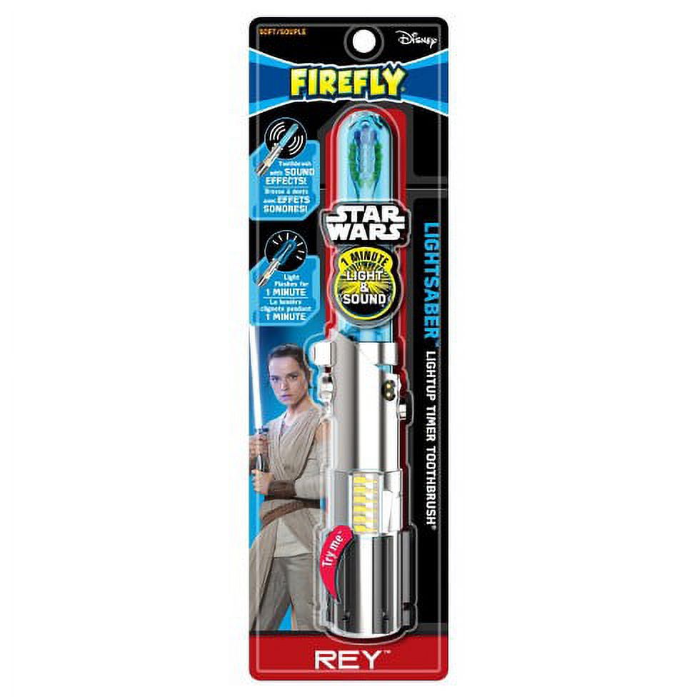 Firefly Kids Toothbrush, Soft - Star Wars Lightsaber - image 2 of 2