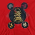 thumbnail image 2 of Game of Thrones 4 Houses 4 The Throne Unisex Adult Pull-Over Hoodie,Red, Small, 2 of 5