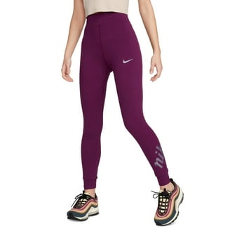Navy Pink Nike Tights Nike Womens Essential Just Do It Full Length