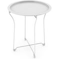 Mainstays Metal Tray Side Table, Multiple Colors