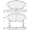 StopTech Performance 06-11 Honda Civic Sedan Hybrid Front Brake Pads