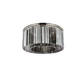 thumbnail image 3 of Sydney 8 light Polished nickel Flush Mount Silver Shade (Grey) Royal Cut Crystal, 3 of 7
