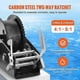 thumbnail image 4 of 3500 lb Hand Winch, Manual Crank Winch for Trailer, Boat, ATV Towing, 3500 lbs Pulling Capacity, 4 of 5