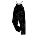 thumbnail image 5 of Girls Romper Star Print Jumpsuits Rompers for Girls Casual V Neck Suspender Rompers with Pockets Kids Clothes Girls Size 7-8 Y, 5 of 5