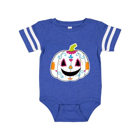 

Inktastic Day Of The Dead Pumpkin Gift Baby Boy or Baby Girl Bodysuit