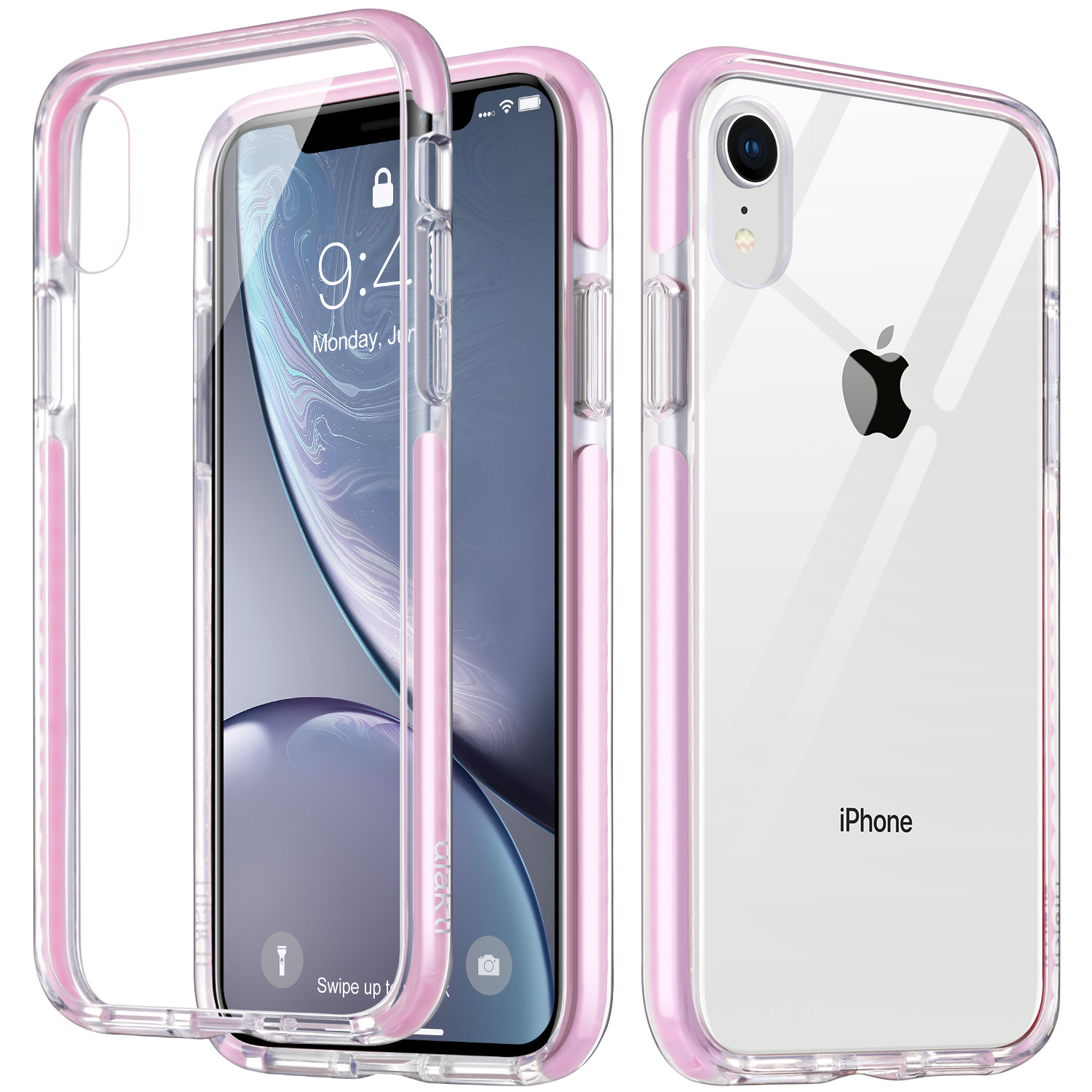 ULAK iPhone XR Case Clear, Slim Fit Transparent Flexible Soft TPU