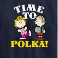thumbnail image 3 of Peanuts - Time To Polka - Toddler & Youth Crewneck Fleece Sweatshirt, 3 of 6