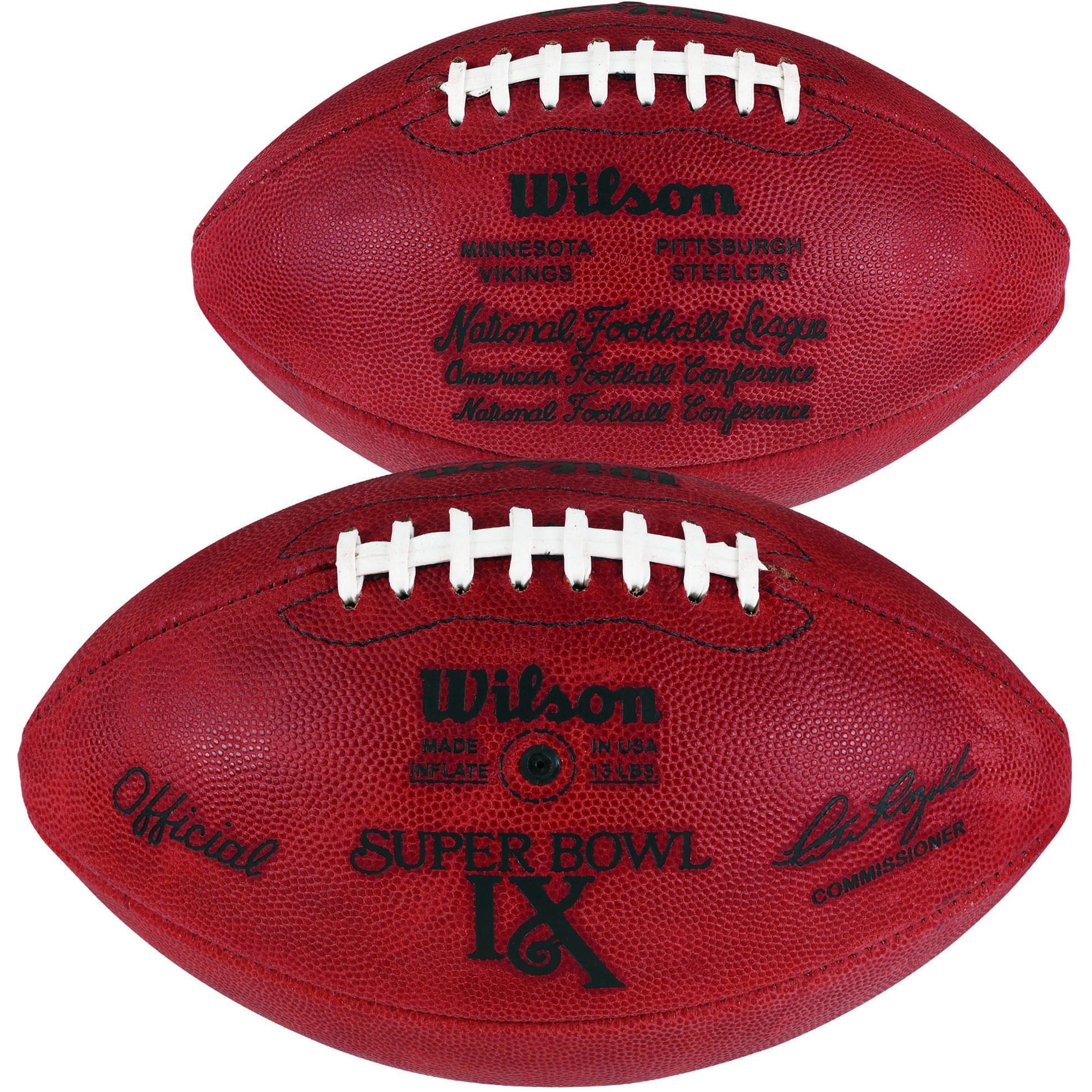 Super Bowl IX Wilson Official Game Football - Fanatics Authentic Certified