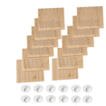 thumbnail image 1 of 12Pcs 2.75x2.36 Inch Wooden Candle Wicks for DIY Candle Making Craft Wooden Wicks for Candle Making Wood Wick, 1 of 7