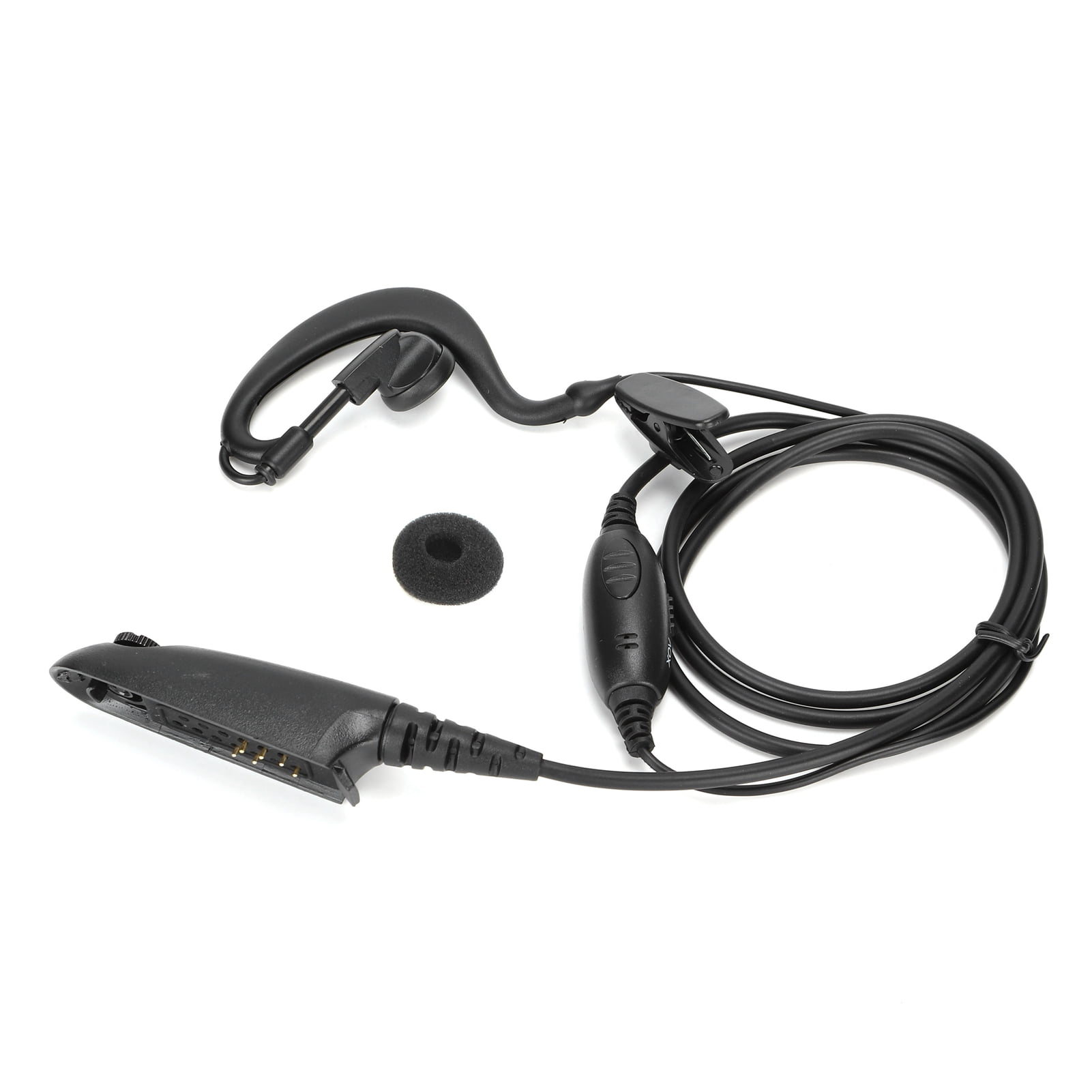 Renastar Quick Disconnect Radio Headset | Earpiece & Mic For Motorola Two-Way Radios (XTS Series)
