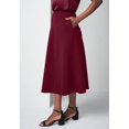 thumbnail image 3 of Jessica London Women's Plus Size Bi-Stretch Swing Skirt, 3 of 3