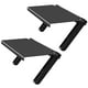 thumbnail image 1 of Estante superior ajustable para TV con plataforma de 13 pulgadas de ancho, soporte para estante superior de pantalla, soporte de montaje para Monitor en la parte superior del estante para TV, 1 of 5