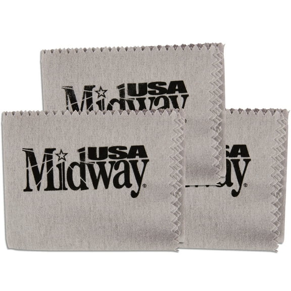 MidwayUSA Silicone-Treated Gun Cleaning Cloth 3PK