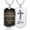 18k-Gold, variant on Personalized Walk by Faith Christian Dog Tag Necklace for Men, Custom Stainless Steel Engraved Pendant, Jewelry Gifts for Men
