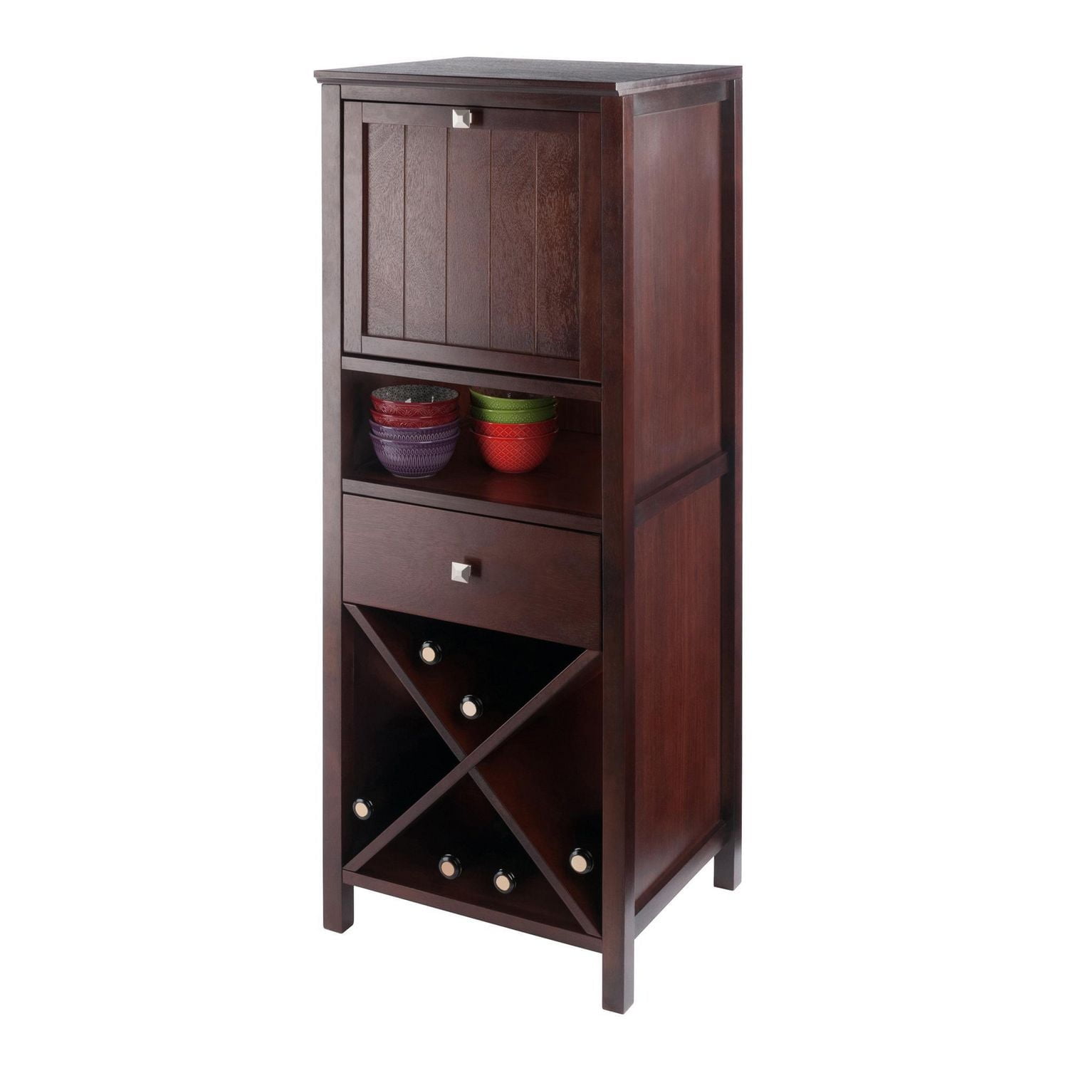 Winsome Brooke Jelly Cupboard, Walnut