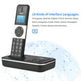 thumbnail image 4 of D1002 TAM-D Teléfono inalámbrico de 2 auriculares con contestador automático Identificador de llamadas/Llamada, 4 of 8