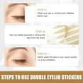 Eyelid Tape, Invisible Double Eyelid Lifter Strips, Waterproof Eyelid