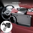 thumbnail image 4 of Plateau d'Appui-tête de Voiture Pliable Multifonction avec Porte-Gobelet, Noir, 4 of 7