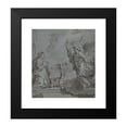 thumbnail image 2 of Abraham van Diepenbeeck 12x13 Black Modern Framed Museum Art Print Titled - Annuciation (17th&nbsp;Century), 2 of 5