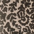 thumbnail image 3 of Plutus Lustrous Leaves Gray Luxury Throw Pillow, 3 of 3
