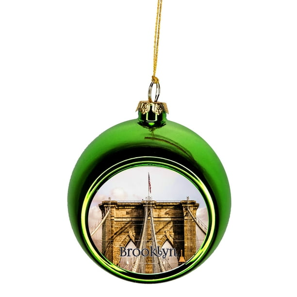 NYC Christmas Ornaments New York City Christmas Ornament Brooklyn