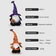 thumbnail image 2 of Gyratedream Halloween Decorations Gnomes Plush Doll Faceless Dwarf Dolls for Halloween Party Home Table Decor, 2 of 9