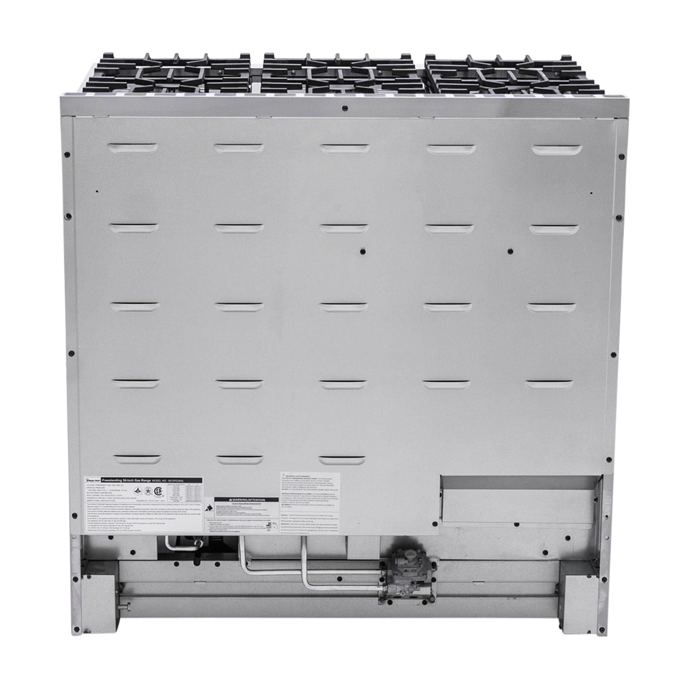 36" Gas Range + Green Door