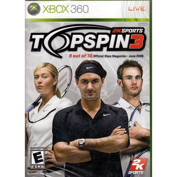 Top Spin 3 - Tennis Game for Xbox 360