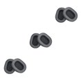 thumbnail image 1 of Cateissary Almohadillas para los oídos Cojines Accesorios de cancelación de ruido de cuero Reemplazo de la cubierta de las orejeras Ellipse para Type1 NO1, 1 of 6