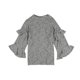 thumbnail image 1 of Blusa de Punto Metálico bar III para Mujer Gris X-Large, 1 of 2