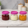thumbnail image 3 of Silicone Sealing Lid for Glass Sauce Bottle Cup Cover Reusable Dust Proof Fresh Keeping Cap for Jam Salad Fruit and Vegetable, 3 of 6
