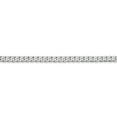 thumbnail image 3 of 14K White Gold 2.9mm Flat Beveled Curb Chain, 3 of 5