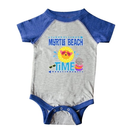 

Inktastic Myrtle Beach Vacation Time Gift Baby Girl Bodysuit