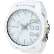 Diesel Men's DZ1461 White Plastic White Dial Quartz Oversized Watch