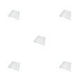 thumbnail image 3 of Injueey Estante de etiquetas de precio de 100 piezas con soportes de exhibición transparentes de doble gancho Conveniente letrero de tarjetas 80*42mm completamente transparente 5Conjunto, 3 of 6