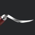 thumbnail image 3 of Coconut Meat Extractor Durable Wooden Handle Stainless Steel Coconut Opener Scraper Knife Kitchen Accessories, 3 of 7