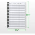 thumbnail image 4 of Superior Register Simple Account Tracker, 5.5 x 8.5, Money Ledger, 50 Pages, Spiral Bound, 1-Count, 4 of 8