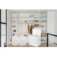 thumbnail image 5 of Cesto para ropa sucia Simple Houseware doble con tapa, color blanco, 5 of 5