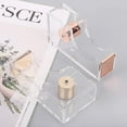 thumbnail image 4 of Clear Tape Dispenser, Adhesive Tape Dispenser Cutter Holder(clear+rose Gold)(1pcs), 4 of 5