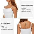 thumbnail image 4 of COMFREE Womens Camisoles Tops with Built in Padded Bra Basic Breathable Tank Top(S-3XL), 4 of 6