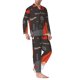 thumbnail image 2 of Balery Christmas Gnomes In Red Hats Pijama para Hombre de Dos Piezas con Manga Larga, Conjunto de Dormir y Descanso Suave con Bolsillos-XX-Large, 2 of 7