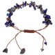 thumbnail image 1 of Pulsera de cristal Pulsera de grava Pulsera tejida a mano Pulsera ajustable, 1 of 6