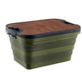 thumbnail image 1 of Camping Storage Organizer Box, Collapsible Large Capacity Camping Hand Basket  For Outdoor, 1 of 8