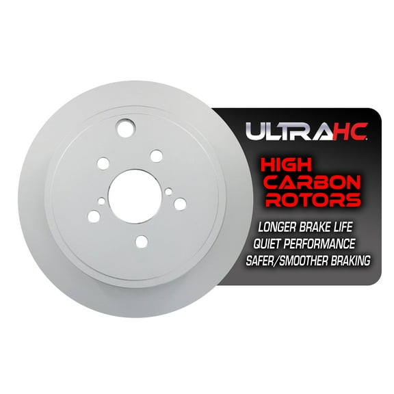 UltraHC Coated High Carbon Brake Rotor, Rear UR002986, Subaru Forester 2013-2009