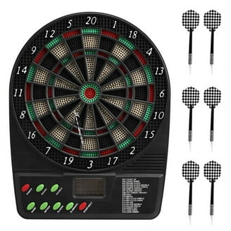 Franklin Sports Electronic Dart Board Set - Soft Tip