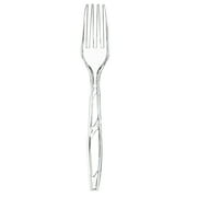 Great Value Everyday Clear Disposable Forks, 100 Count